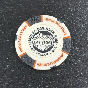 Harley-Davidson Poker Chip - Las Vegas, NV 2015 Dealer Show